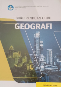 Image of Buku panduan guru geografi SMA/MA kelas XII